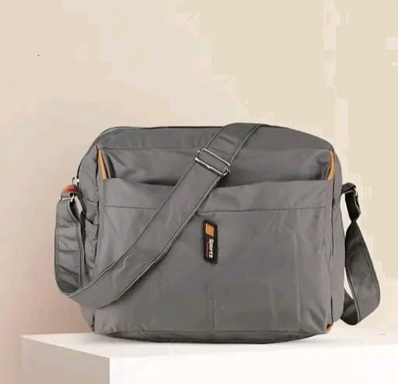 krishnasling Grey Sling Bag Krishna Sling bag black 01