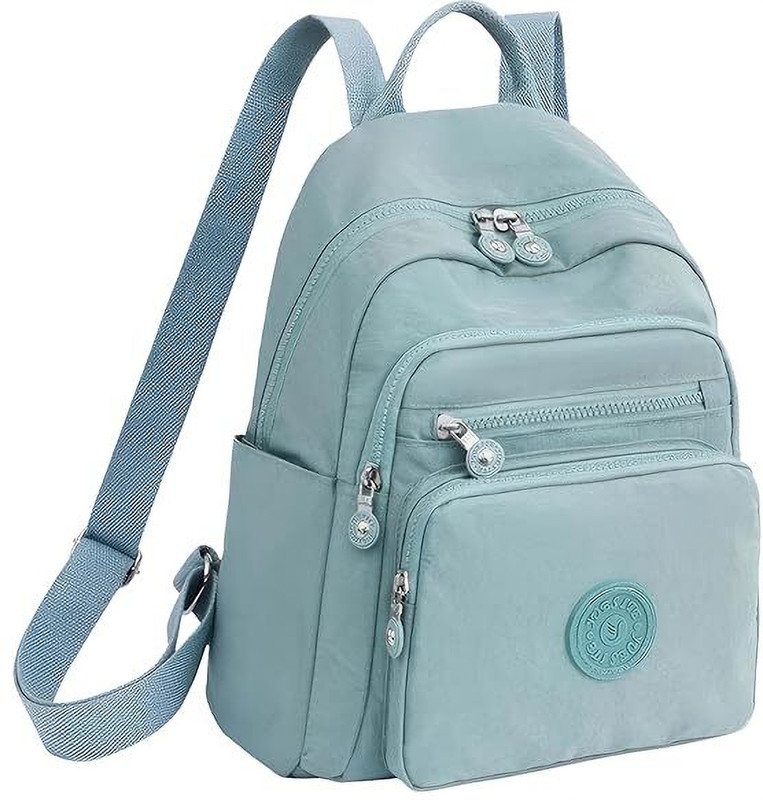 TS WITH TECHSUN Stylish Backpack for Women & Girls Multipocket Daypack for Travel, Office, Work 10.3 L Backpack(Blue)