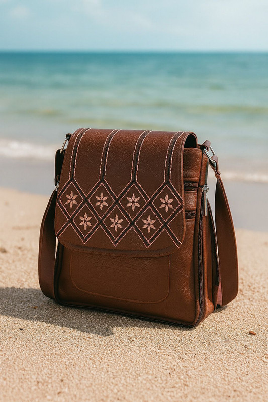 Sentinel Brown Sling Bag Stylish Women Sling Bag