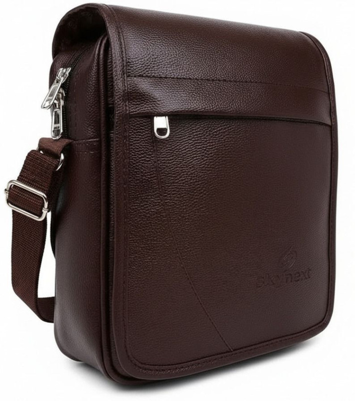 skynext Brown Sling Bag SLING BAG FOR MAN SHOLDER BAG
