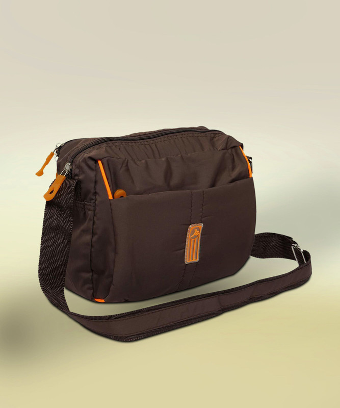 Atipriya Brown Sling Bag Sling Bag Stylish Cross Body Travel Office Business Messenger Bag for Men Women