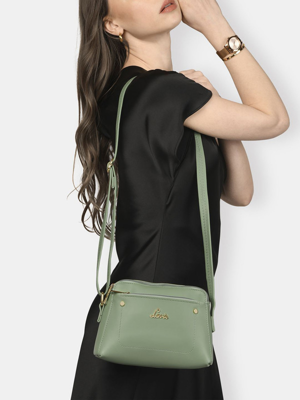 LAVIE Green Sling Bag Stud Stacy 3C
