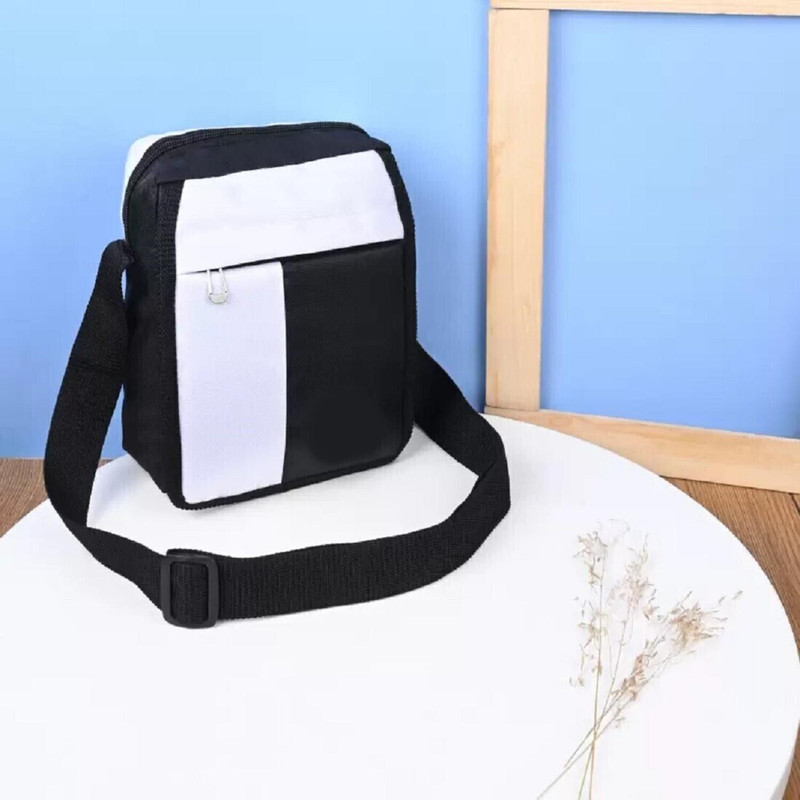 Nice Purse Black, White Sling Bag black/white Sling & Crossbody Messenger bag