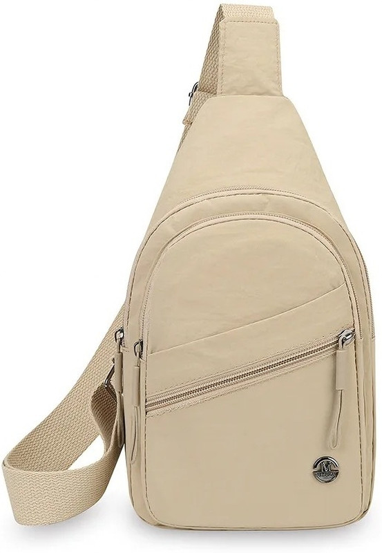 Anystar Beige Shoulder Bag Shoulder Bag Cross body Men’s Sling Messenger Bag