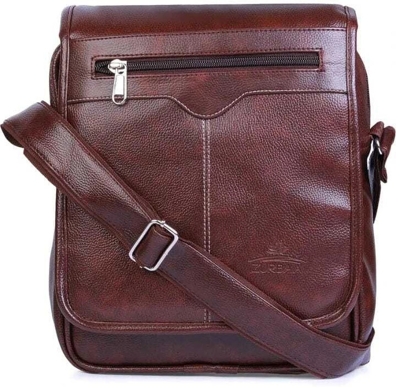 zurbaa Brown Sling Bag Men & Women Casual Sling Bag