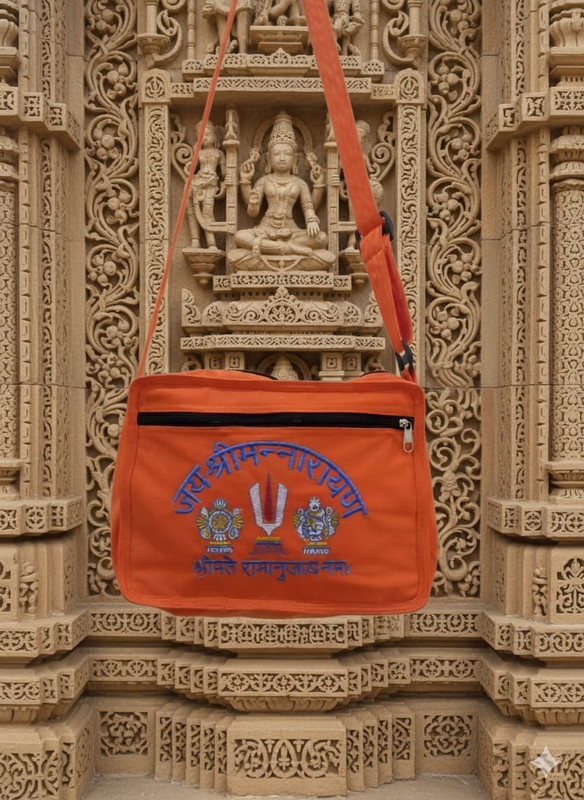 wresket Maroon Sling Bag SHRI MANARAYAN