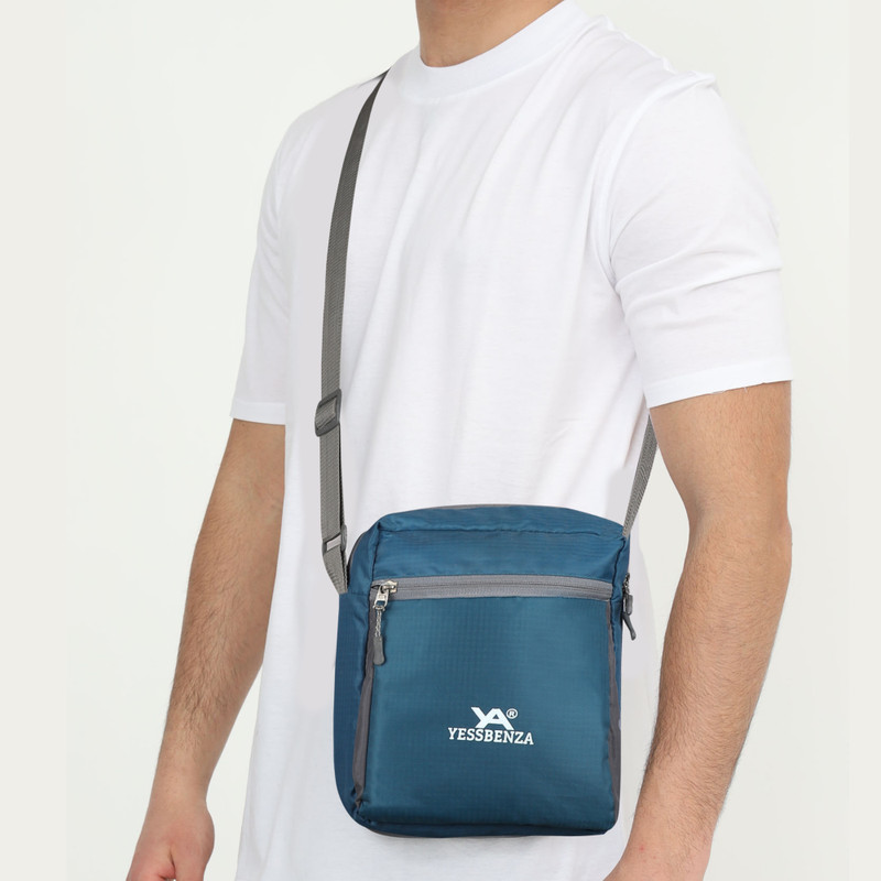 YESSBENZA Green Sling Bag Trendy Styles Cross Body Slings bags For Men and Women