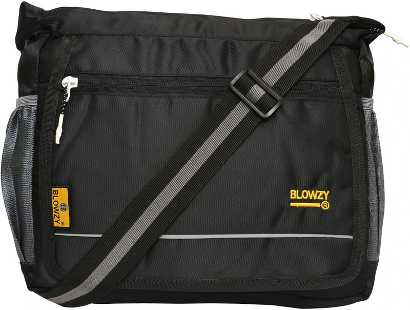 GOODINA Black Messenger Bag Cambridge Unisex College messenger Bag