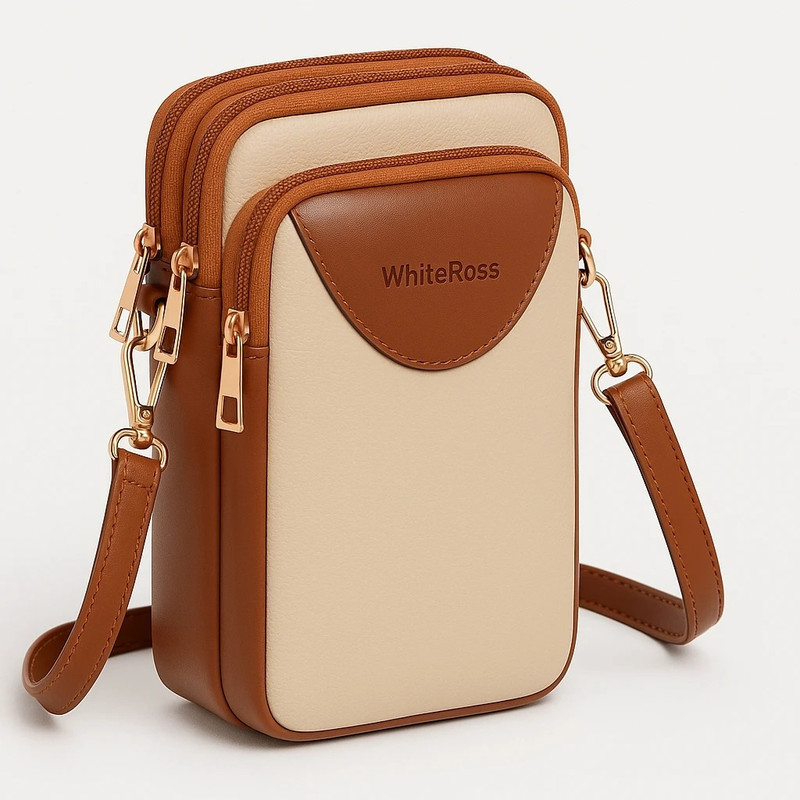 WhiteRoss Khaki Sling Bag Sling bag mobile