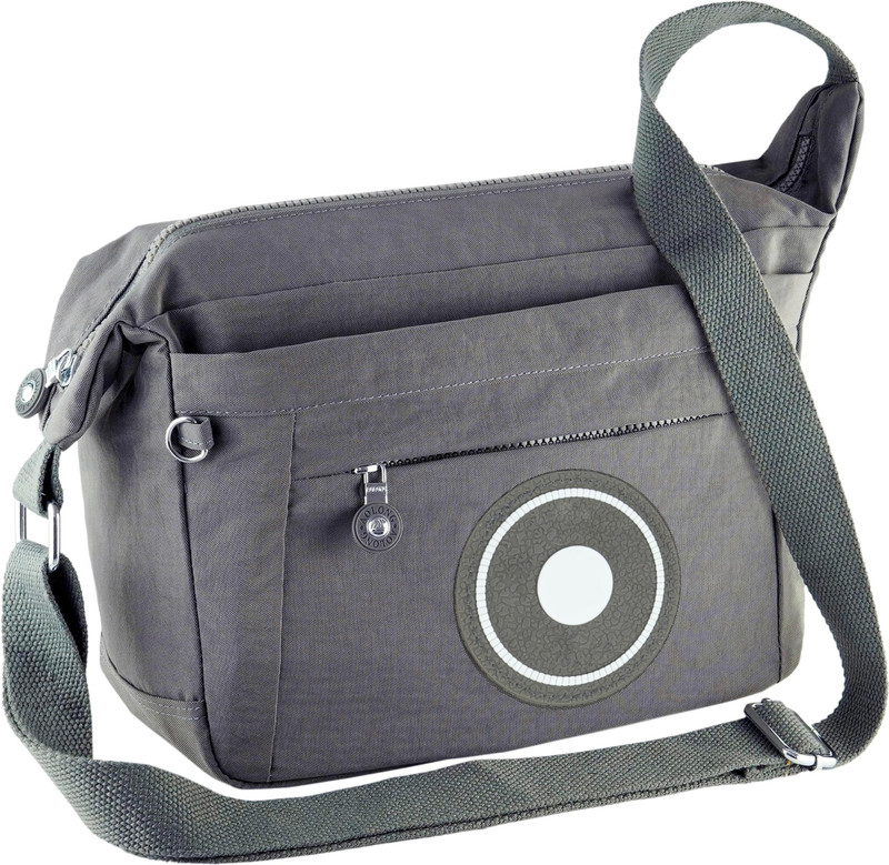 SNDIA Grey Sling Bag Sling Cross Body Bag For Men Women