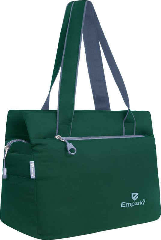 Emparky Green, Grey Shoulder Bag Ethnic Charm
