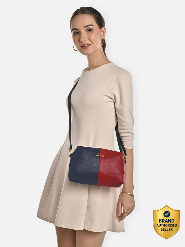 LAVIE Red Sling Bag Tori VT Colorblock Sling Bag