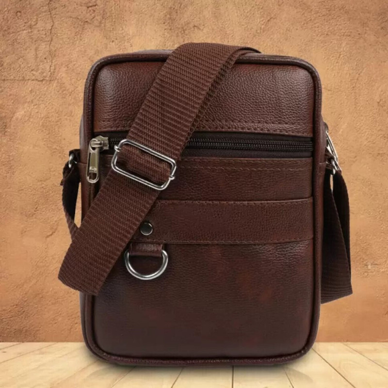 CUTBAZZ Brown Sling Bag Men sling bag,hand bag for boys,tablet bag, new stylish bag for men
