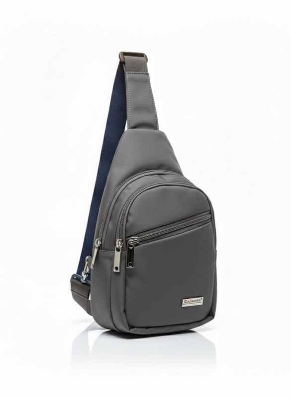 SpecialNS Grey Sling Bag Special Premium Crossbody Bag for Men | Lightweight One-Shoulder Sling Bag