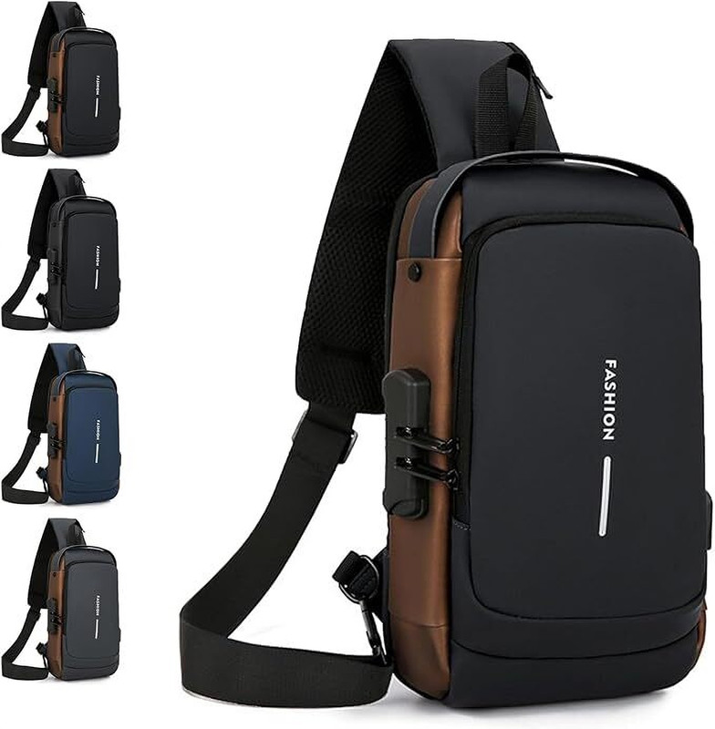 Firststep Gold Sling Bag FS SB-01 Multi s1
