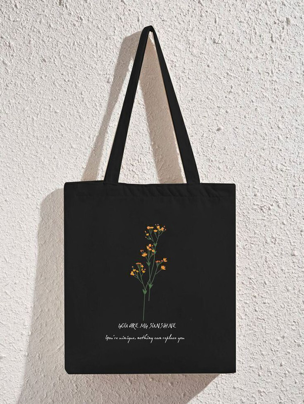 THE SACK CO Black Tote New Gen Tote Bag