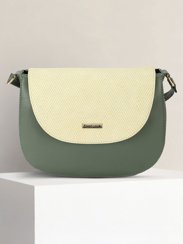 Fastrack Maroon Sling Bag Solid