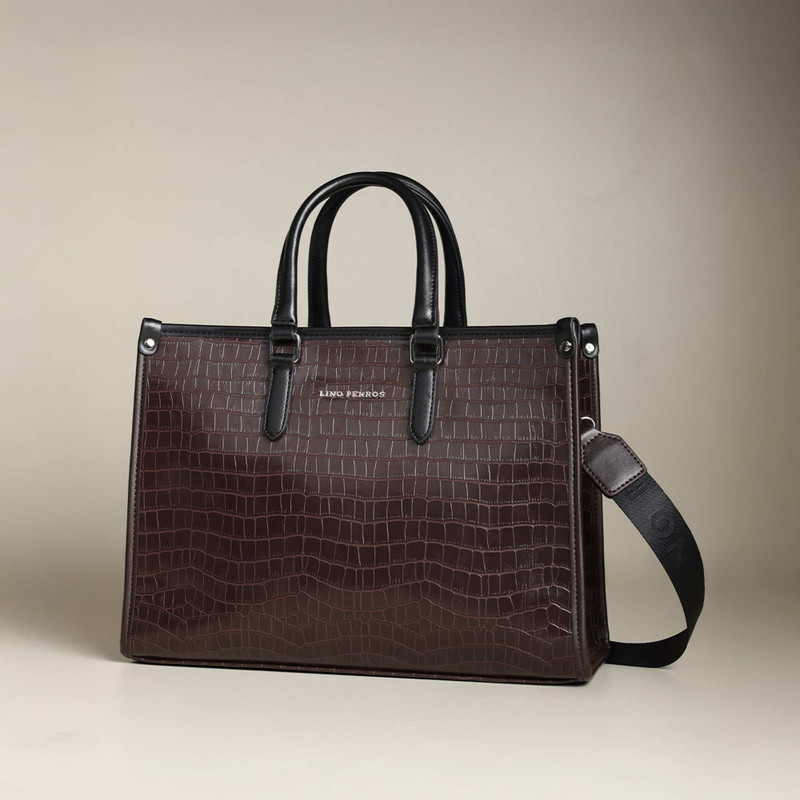LINO PERROS Brown Tote Women Brown Tote Bag