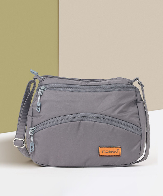 ADWIN Grey Sling Bag 007 grey