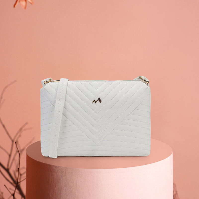 METRO White Sling Bag 66-780
