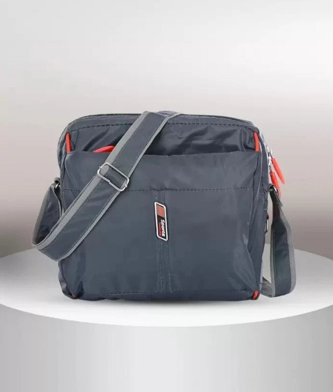 TURACO Green Sling Bag Premium Waterproof Messenger Shoulder Bag with Adjustable Strap & Front Pocket