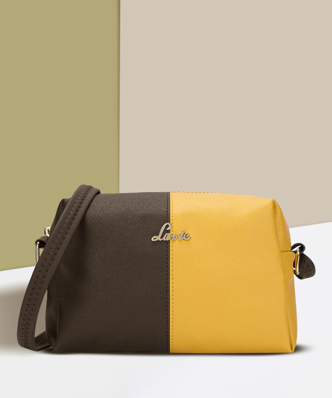LAVIE Yellow Sling Bag Tori VT Colorblock Sling Bag
