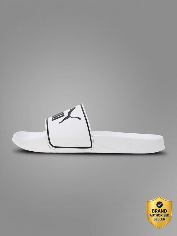 PUMA Men Leadcat 2.0 Slides(White , 7)