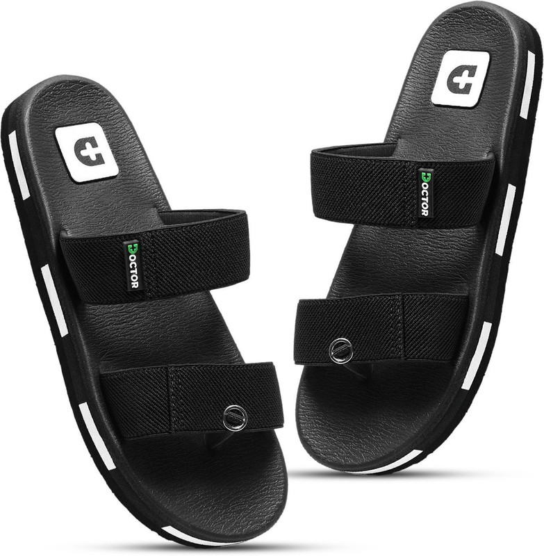Doctor Health Super Soft Men Newly launch|Premium|Soft|Comfortable|Orthopaedic|Diabetic|Lightweight|Antiskid Slippers(Black , 9) - 84% off at DetectaDeal
