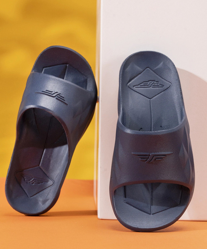 RED TAPE Men Slides(Navy , 7)