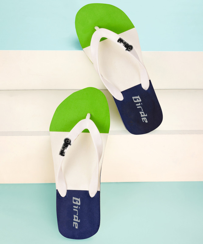 Birde Men Men Stylish Comfortable Slippers Slides(Multicolor , 7)