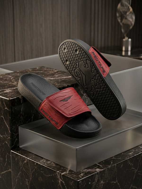 RED TAPE Men Slides(Multicolor , 6)