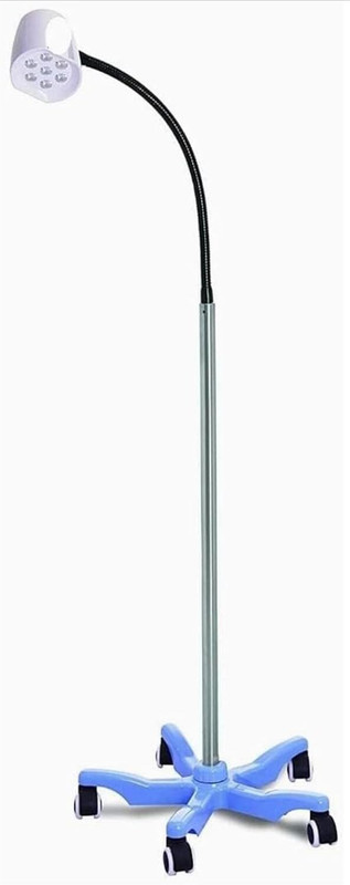 vittico india Examination Light with Stand & Wheel 7 led Clinical Slit Lamp