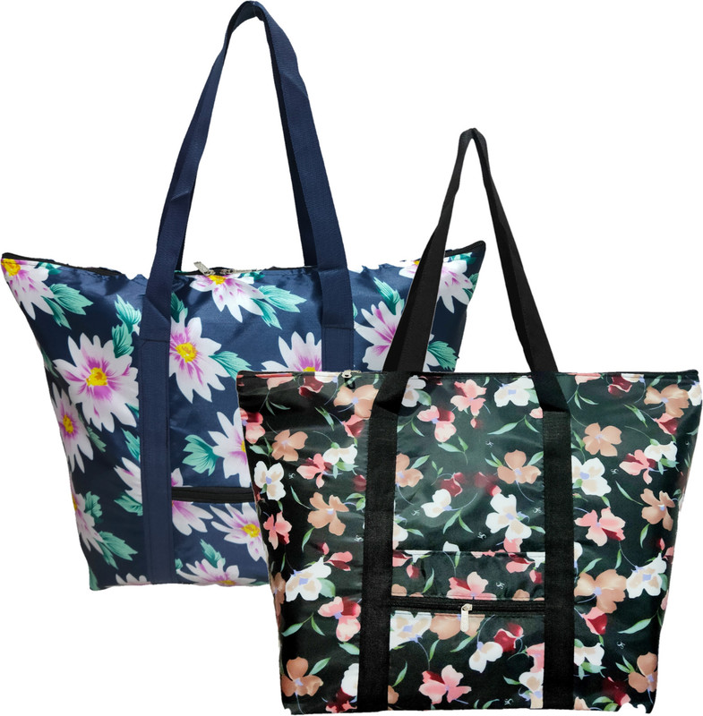 RAJ53 Shopping Bag Small Travel Bag - Large(Blue)