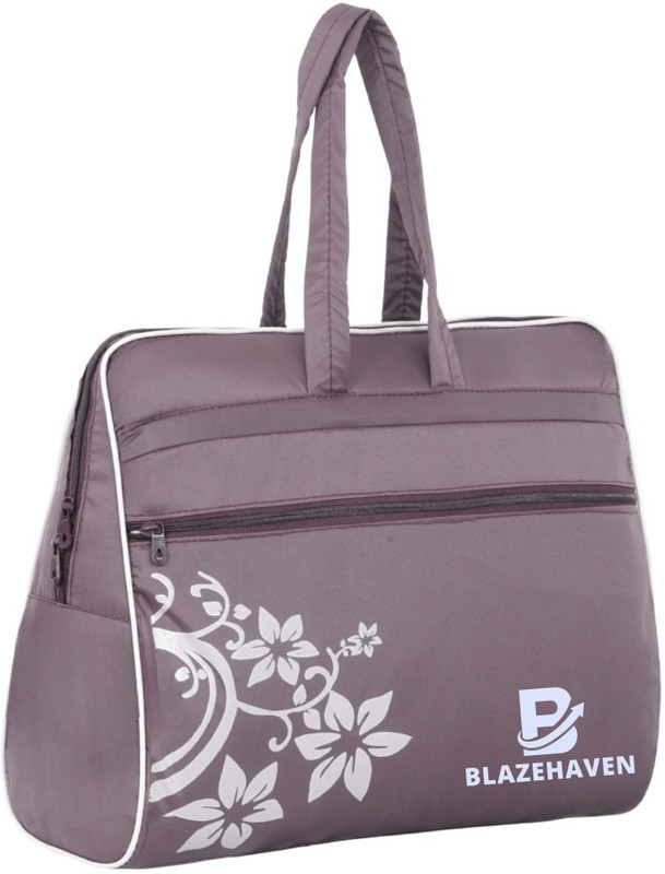 BLAZEHAVEN Women Duffel Bag for Travel with Durable Handles & Multi Pocket Design Small Travel Bag  - Extra Specious(Purple)