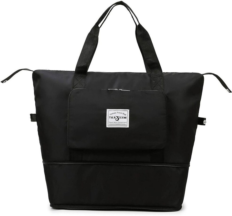 ZIPZY 40L DailyGo Waterproof Bag Small Travel Bag  - LARGE(Black)