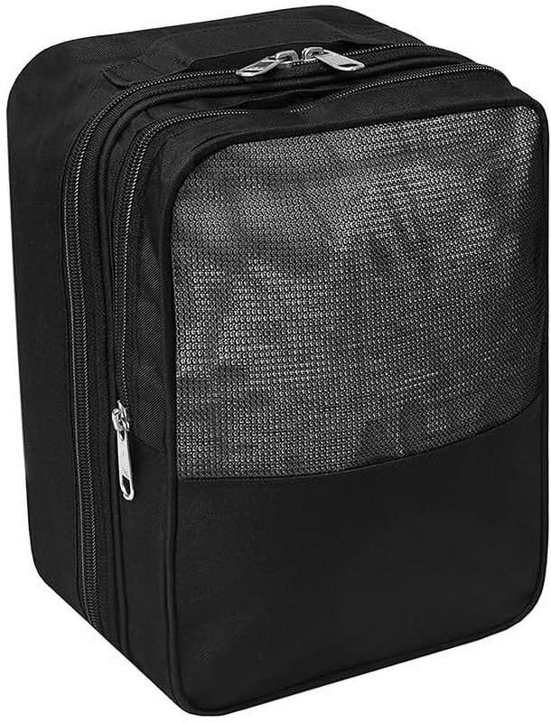 Ar Star Gold 1Pcs Multipurpose Shoes Storage Bag | Travelling Footwear Holder Pouch Organizer Small Travel Bag(Black)