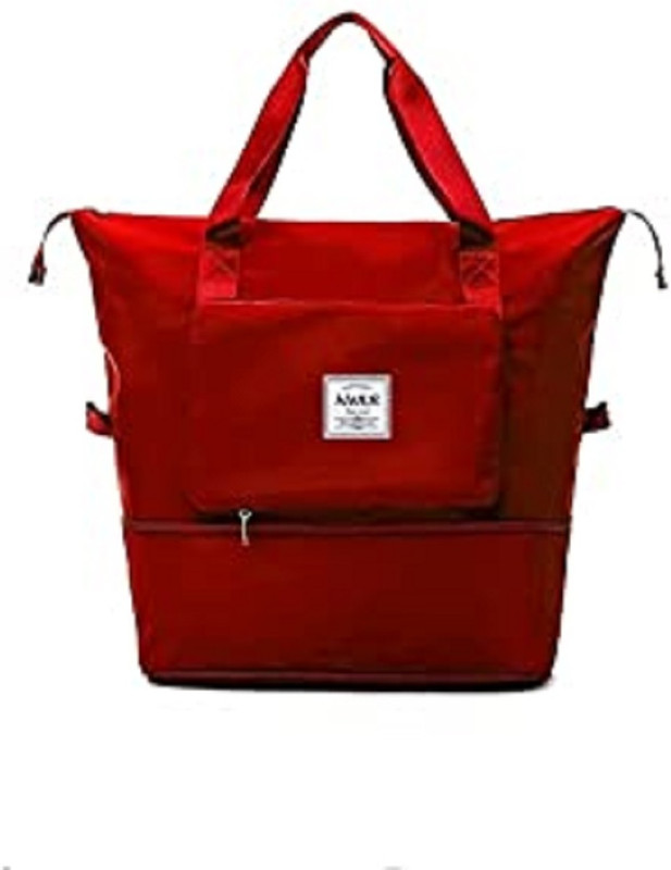 ALLEY STREET Expandable Travel Waterproof Carry Small Travel Bag  - LARGE(Purple)