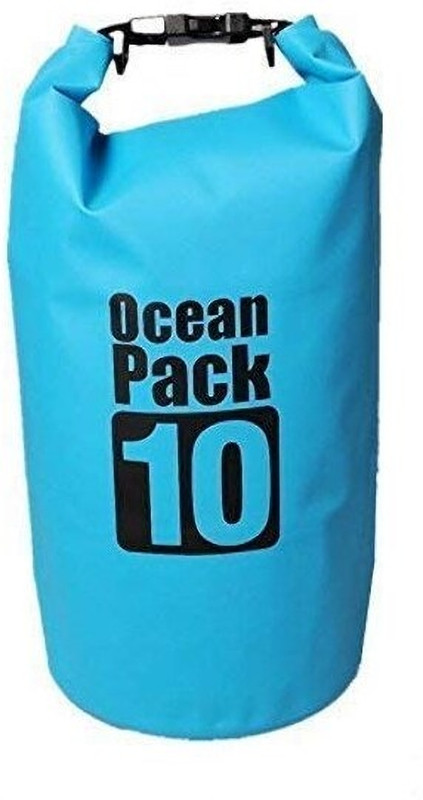 Bellveen Ocean Pack Waterproof Dry Bag 10 Liter Camping Swimming Bag (Random Color) Small Travel Bag  - 10 liter bag(Multicolor)