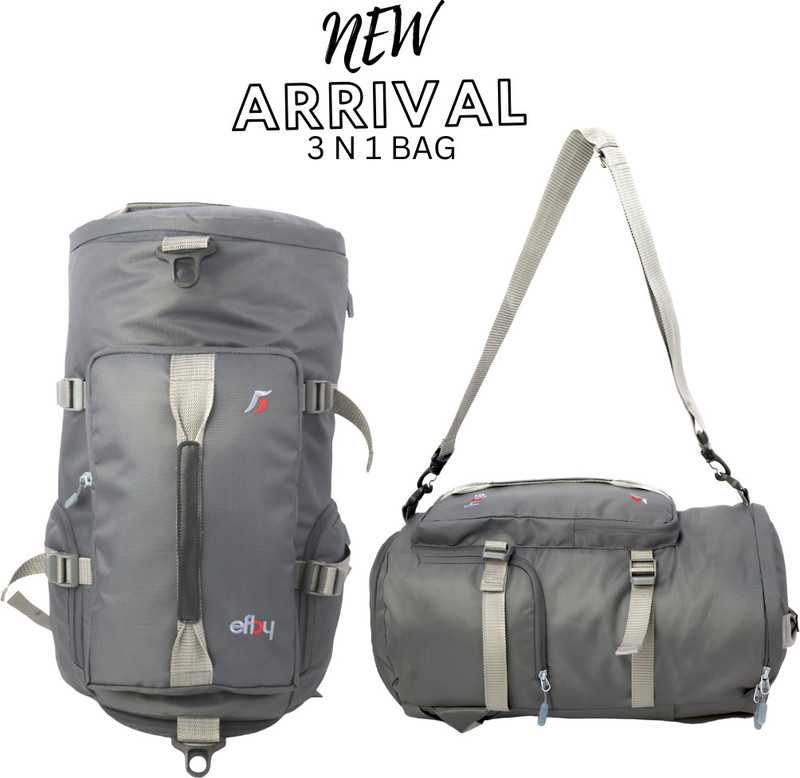 EFBY 3 IN 1 TRAVELBAG Small Travel Bag(Grey)