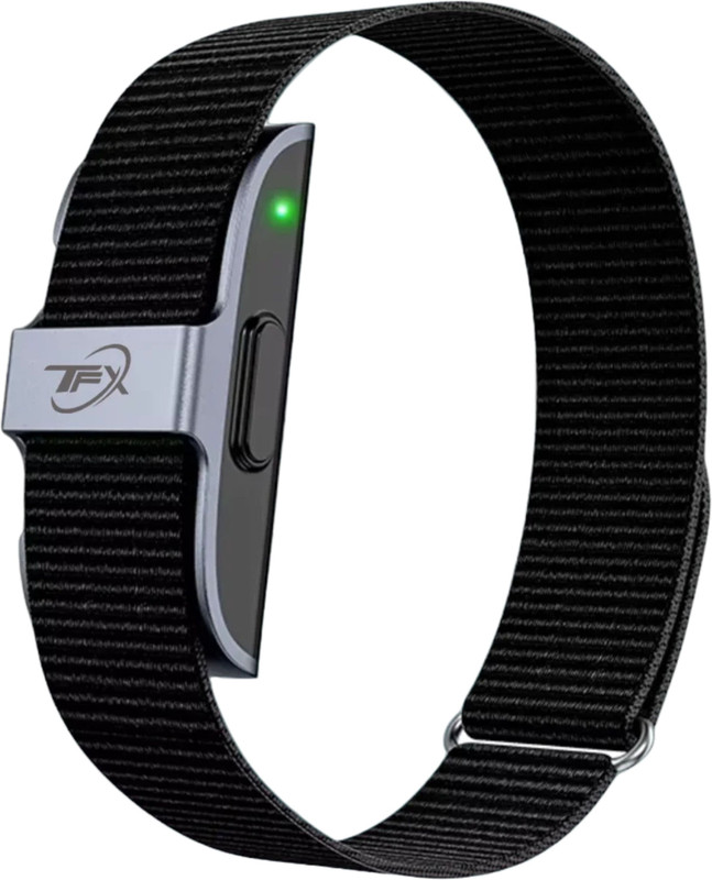 The Futurex Smart Band Vital Monitoring with IP68 Waterproof & 10-Day Battery(Grey Silver Strap, Size : Free Size)