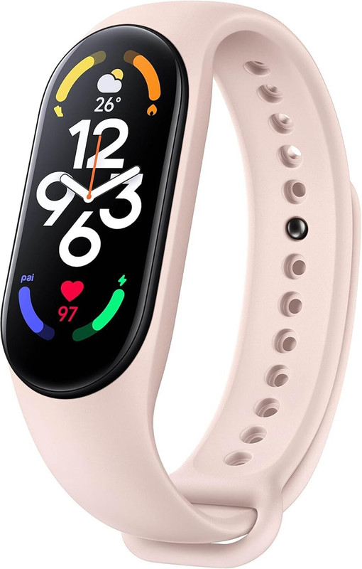 DRUMSTONE M6 Smart Fitness Band(Orange Strap, Size : regular)