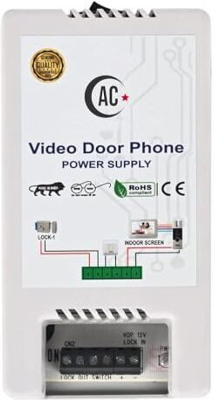 Aayansh Collection Electronic Door Lock Puls Booster, For Security, Smart Door Lock(White)