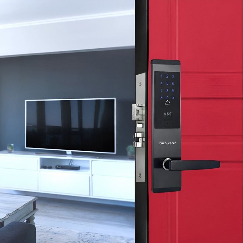 tuchware TW-9001-BLE Black (Left Handed) Smart Door Lock(Black)