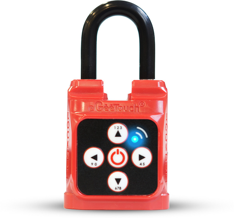 egeetouch GT5207 LOTO Gen2 (IP66) Red Smart Door Lock(Red)