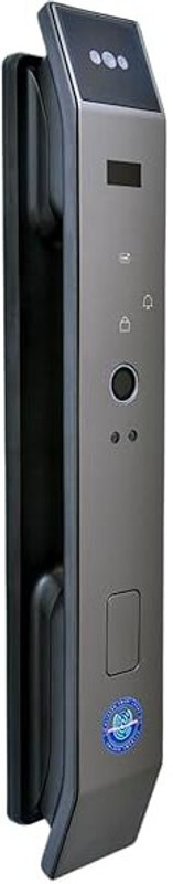 asl Smart Door Lock with Digital Doorbell & Anti-Theft Alarm | 6-Way Unlocking (Fingerprint, 3D Face, Password, RFID Card, Key & App) | 3-Year Warranty | Home Security Door Lock (ASL-403R) Smart Door Lock(Blue)