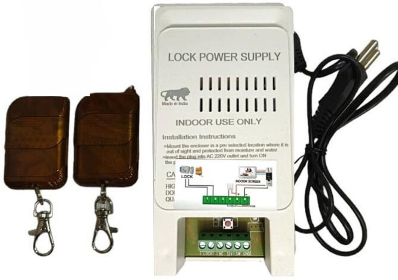 Aayansh Collection WiFi Door Lock Controller Power Supply With 2 Remotes (Works With Alexa/Google) Multipurpose Controller