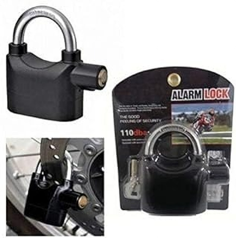 LAVJISTORE alram lock Smart Door Lock(Black)