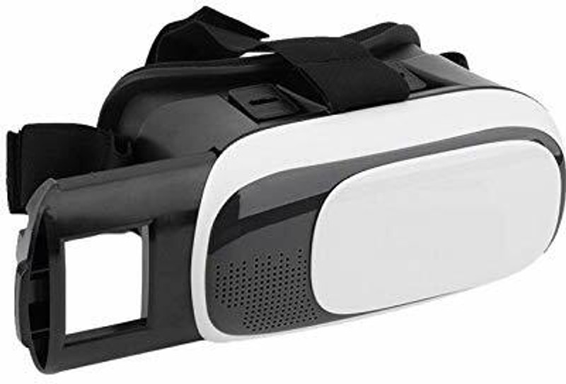 Elevea 3D Headset Virtual Reality Glasses - 3D Headsets for Video Movies & Games Video Glasses(Multicolor)
