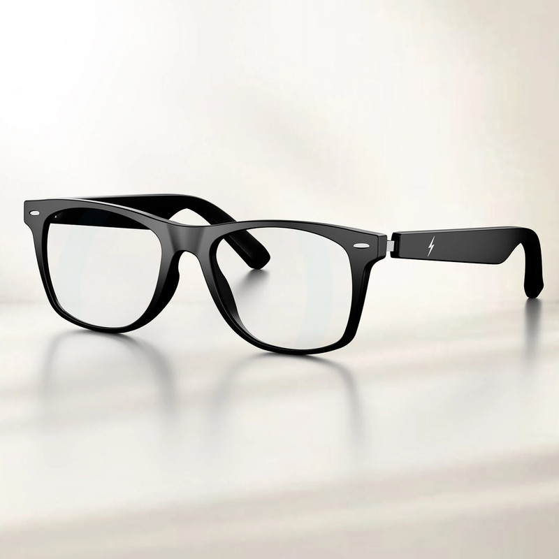 Fire-Boltt Fire-Lens Dune Smart Glasses |Bluetooth Audio |Hands-Free Calls |Voice Assistant(Active Black)