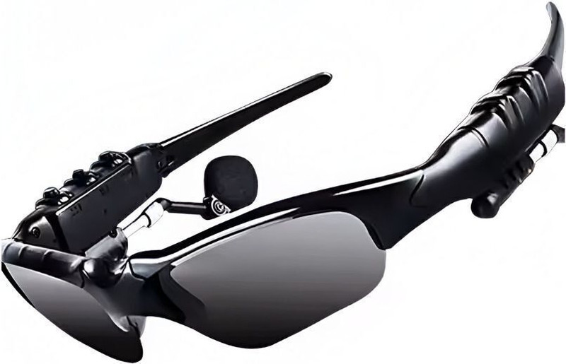 ZOSMIC Bluetooth Smart Sunglasses with Builtin Mic & Speakers Wireless Audio Sunglasses(black)